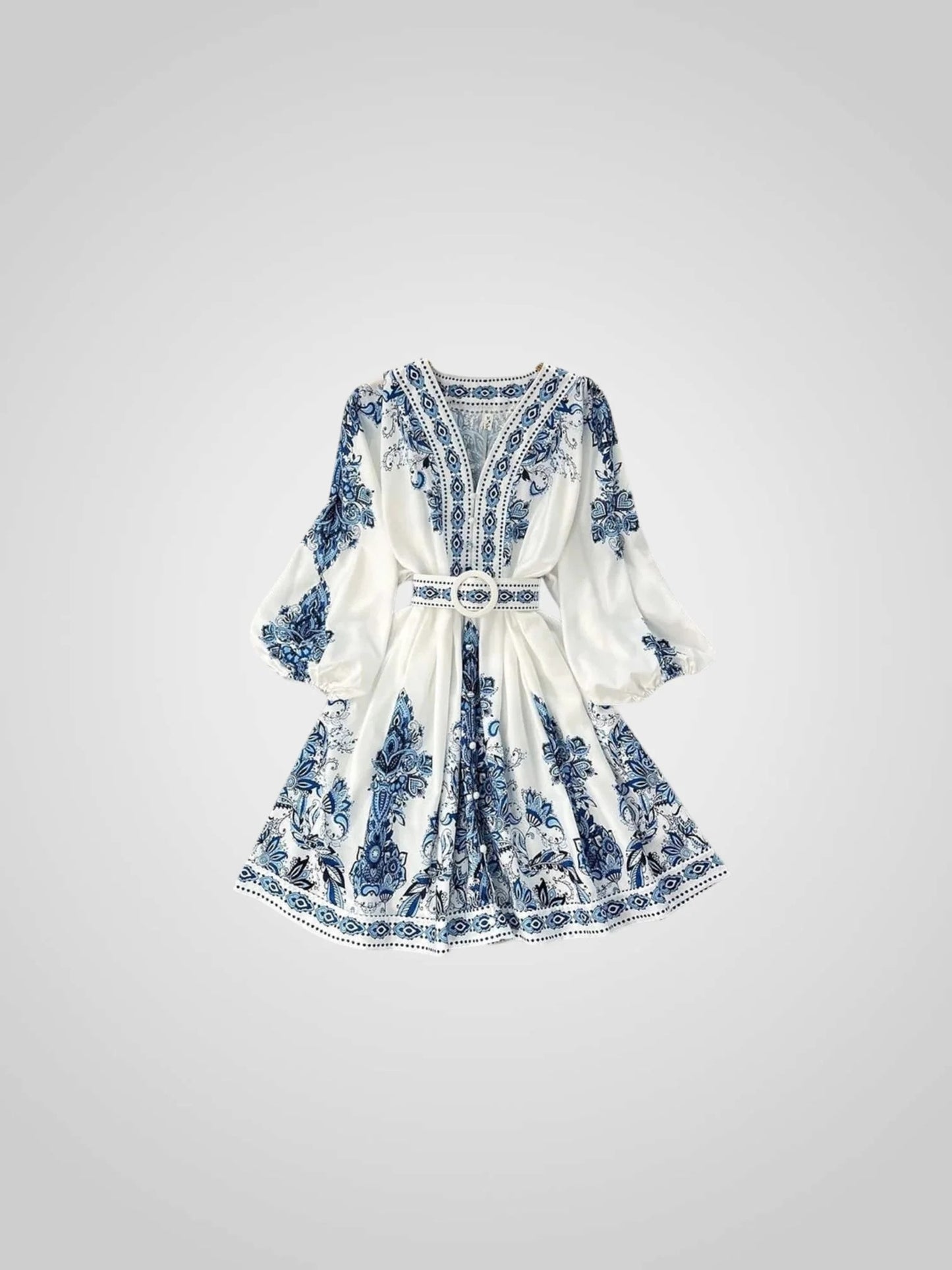 Alma Libre / Vestido Bohemio con Cinturón