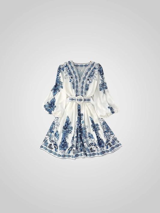 Alma Libre / Vestido Bohemio con Cinturón