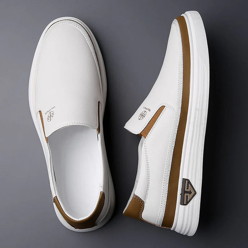 Royalstride™ / Mocasines de Cuero Italiano