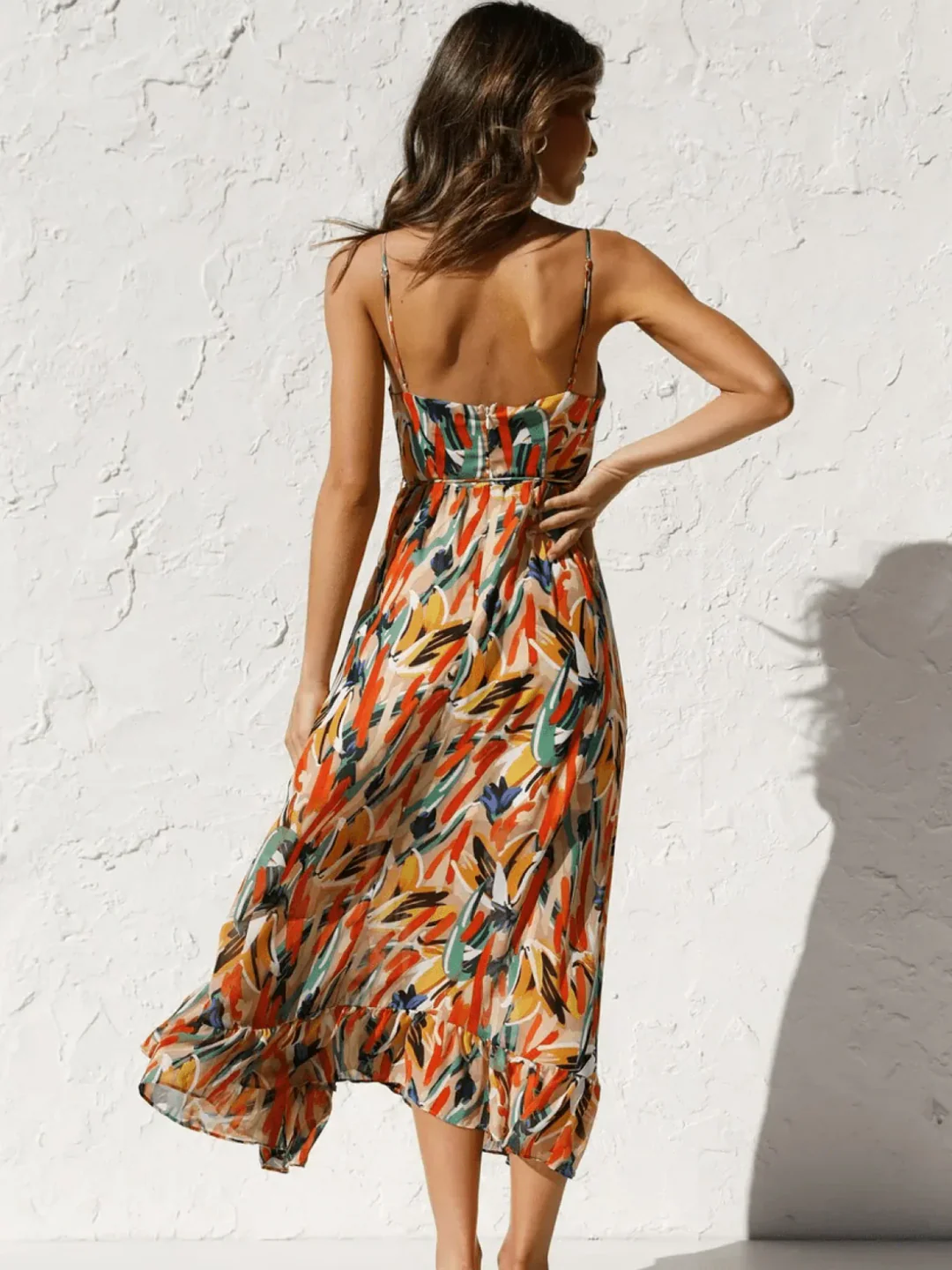 Chiara / Vestido Midi Colorido
