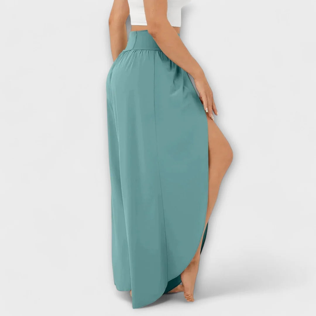 Liora / Pantalones de verano con shorts integrados