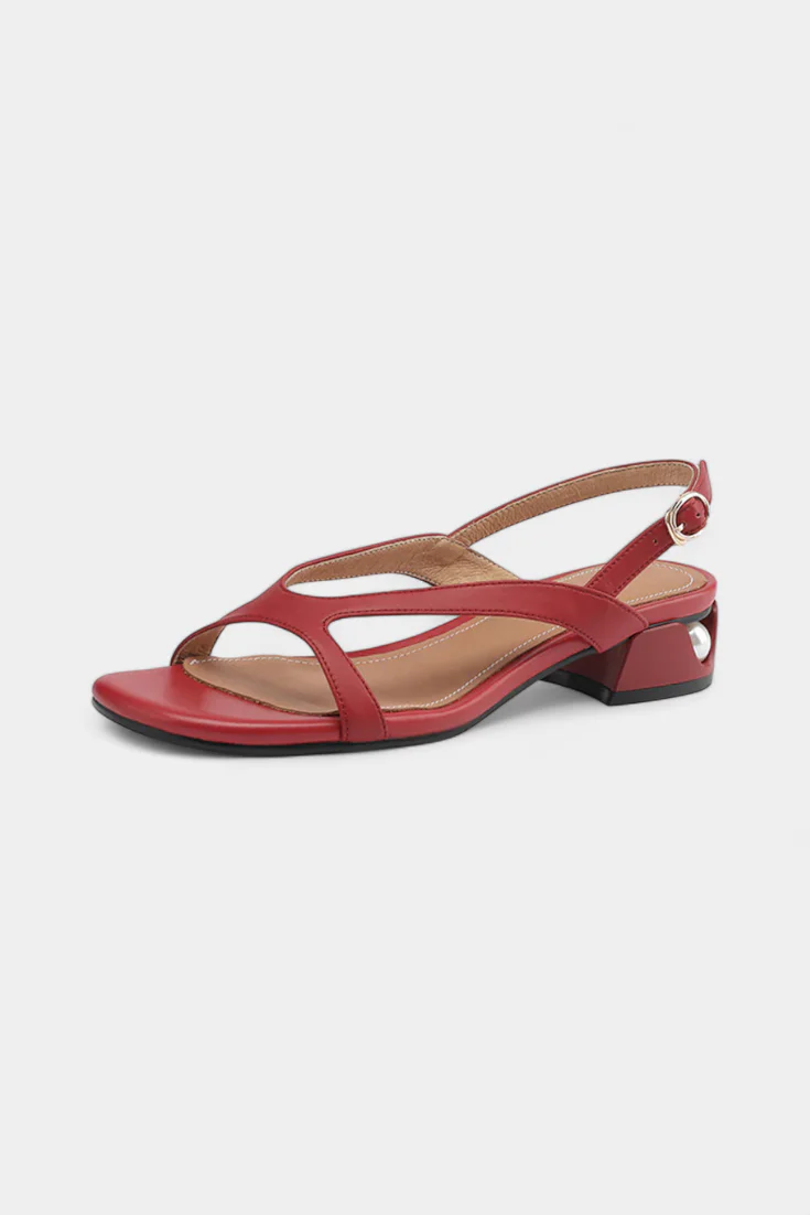 Alrik / Sandalias casuales con tacón bajo