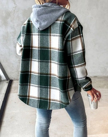 Lía / Chaqueta de Primavera con Capucha