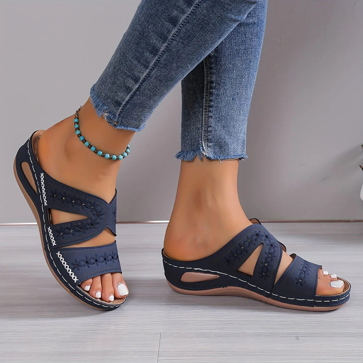 Llerira / Sandalias casuales con plataforma