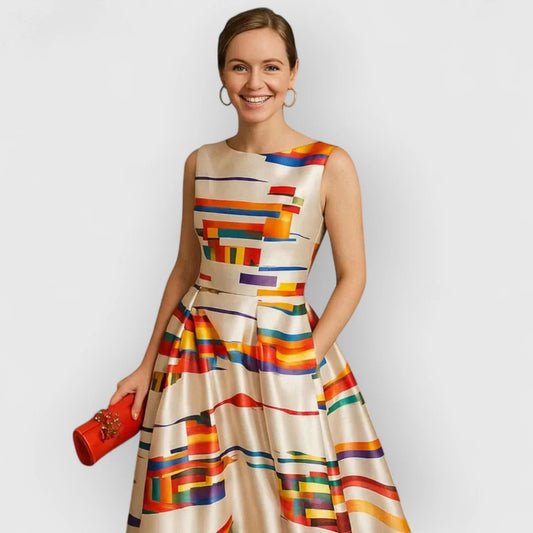 Nayla / Vestido elegante y artesanal