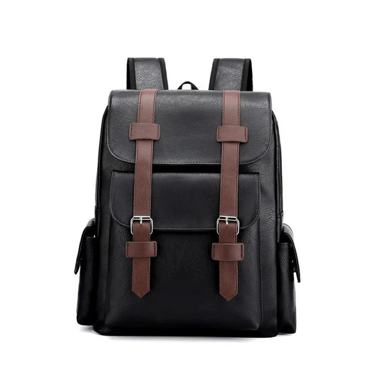 Mochila de Cuero Vintage Épica