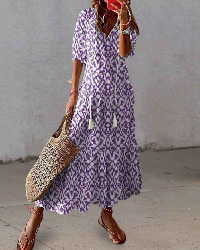 Diane / Vestido largo bohemio