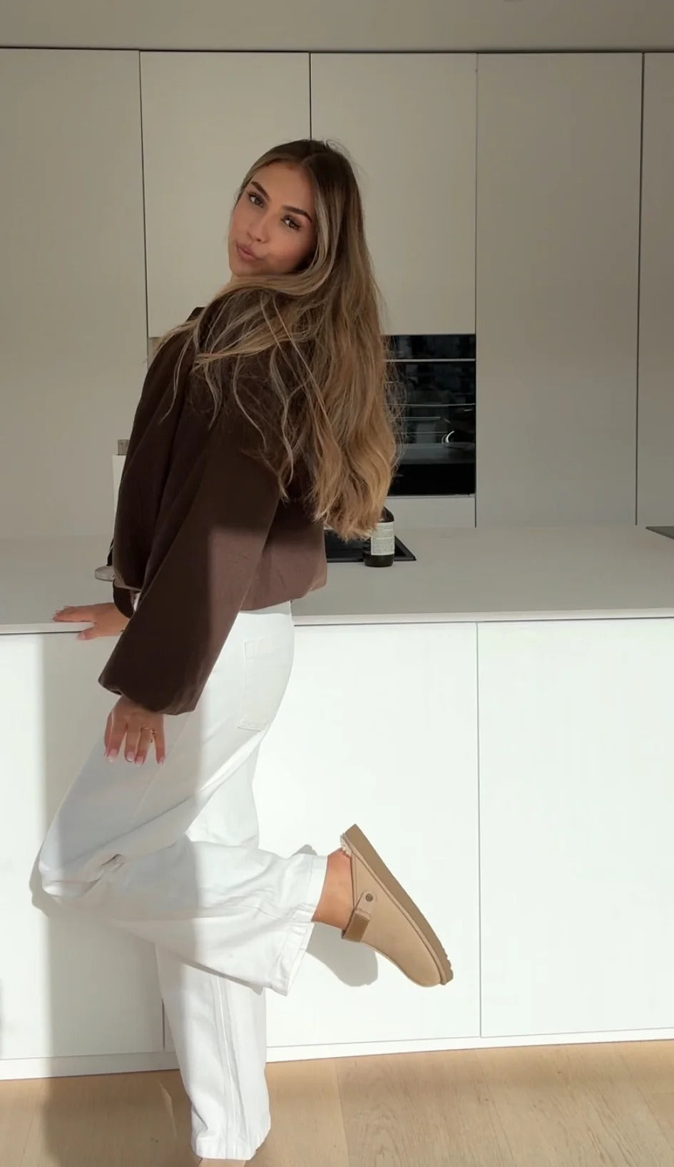 Chaqueta Bubble Chocolate Velvet