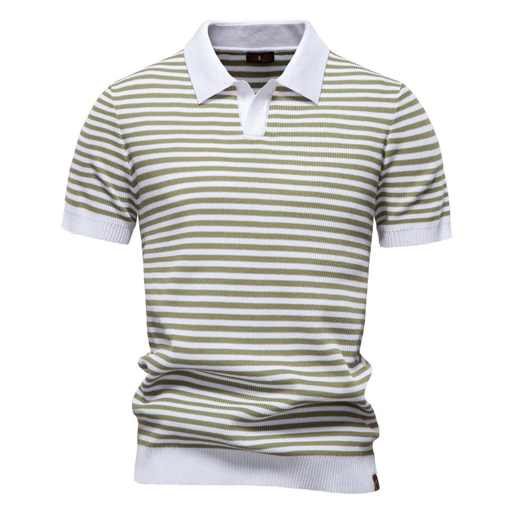 Iván / Polo de Punto Fino a Rayas