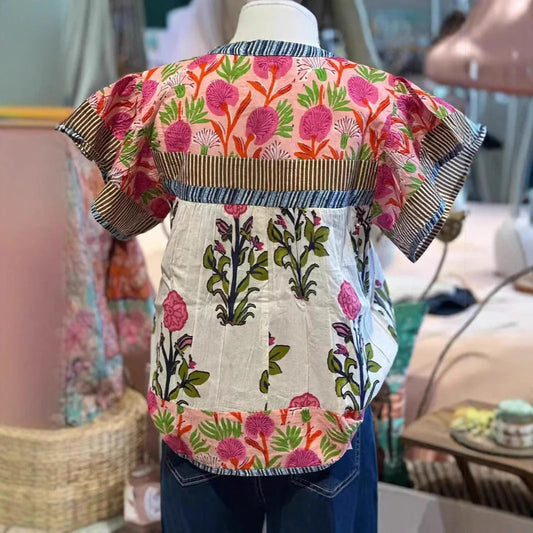Huma / Blusa Boho Casual Elegante