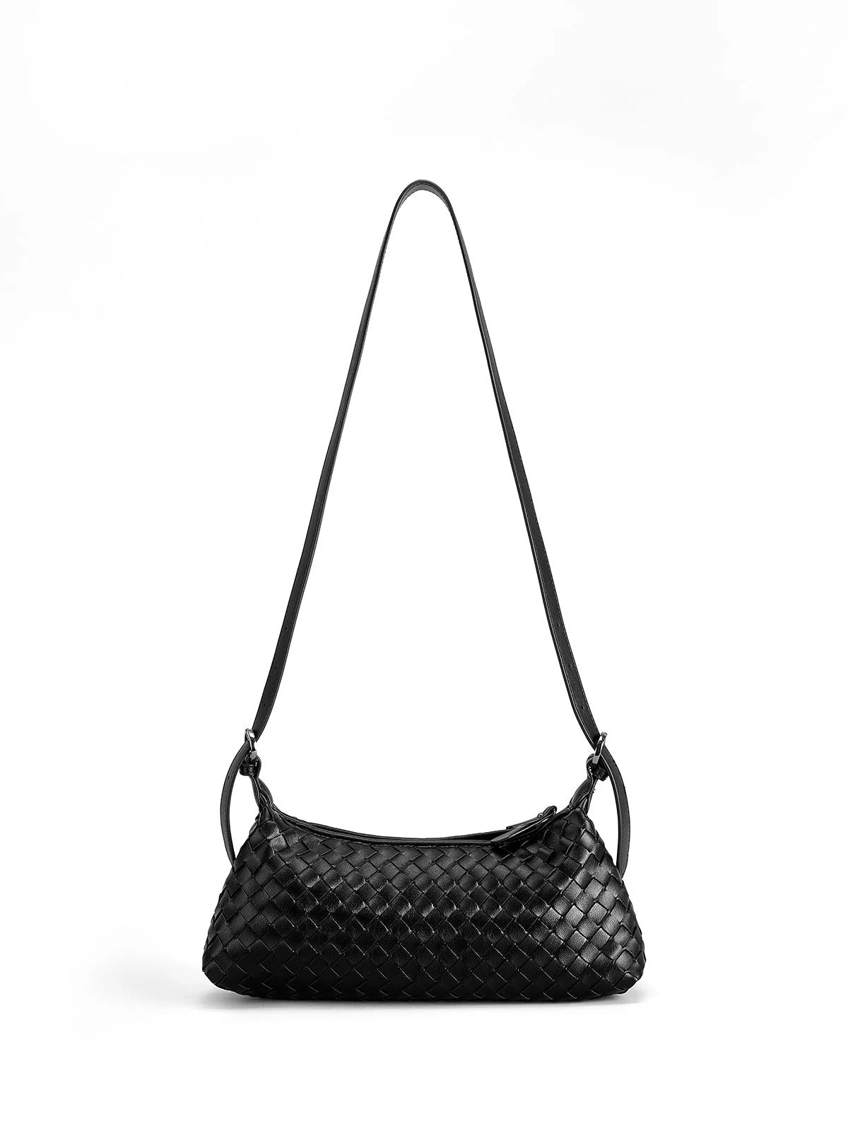 Sienna Luxe / Bolso Bandolera con Hebilla Tejida
