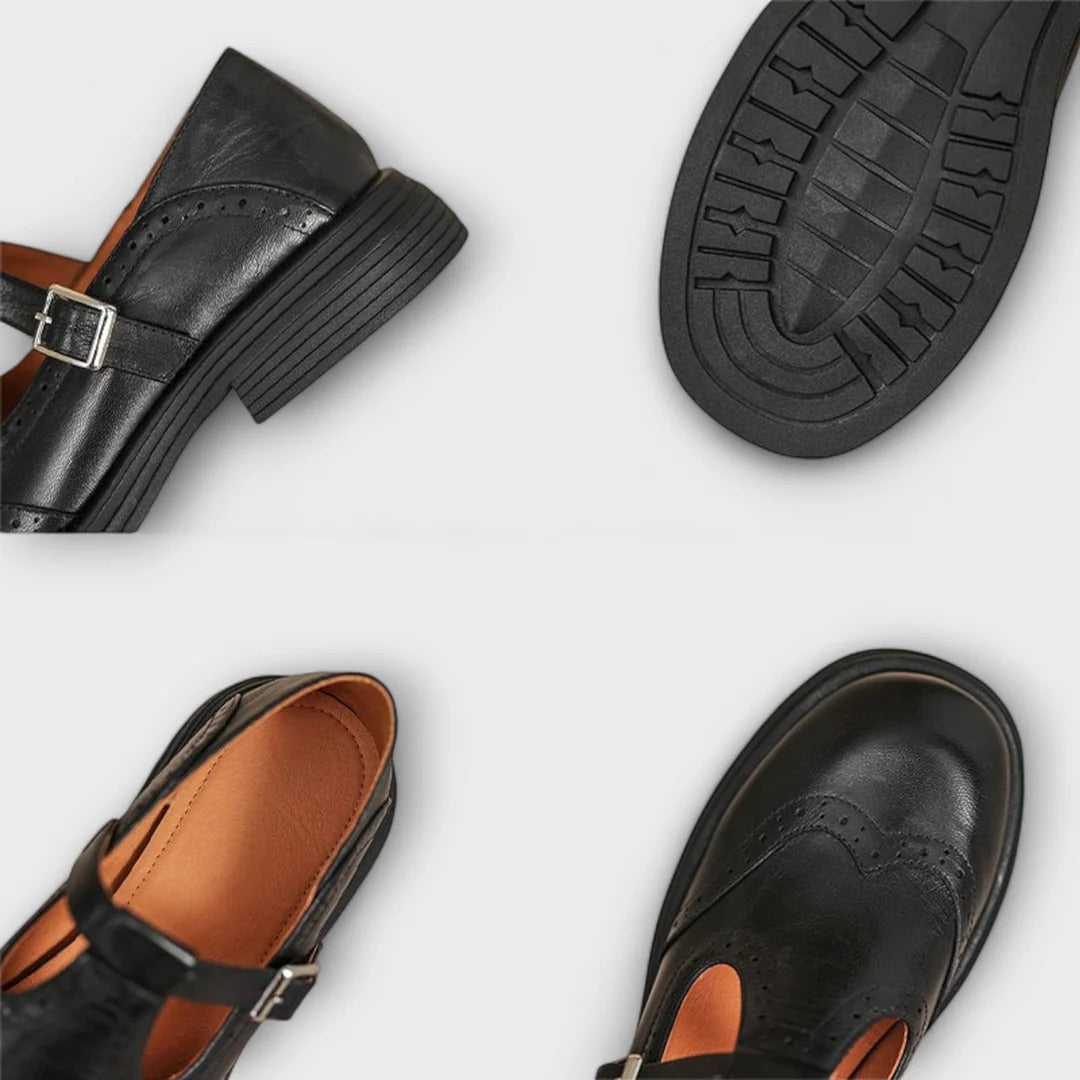 Naima / Mary Janes de cuero elegantes