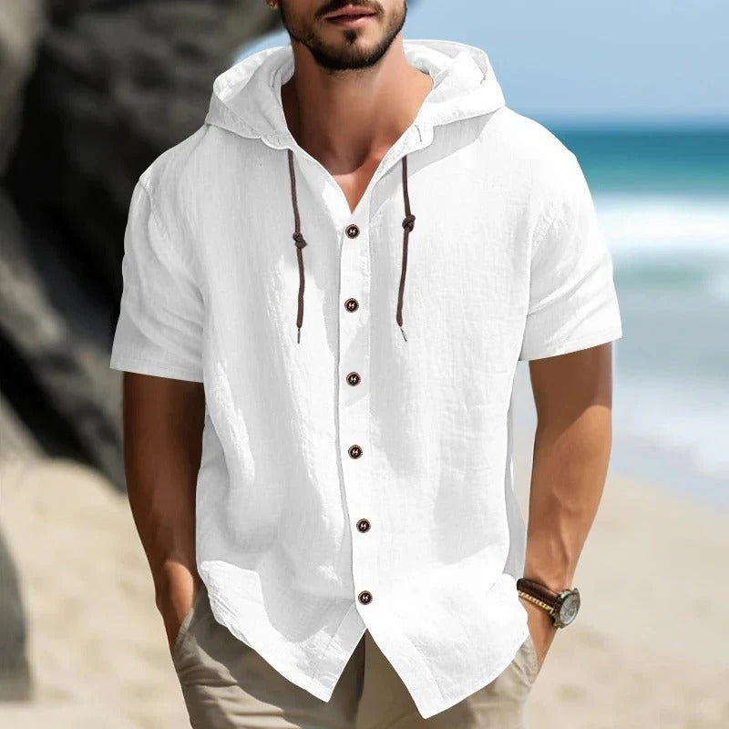 Lorenzo / Camisa ligera con capucha