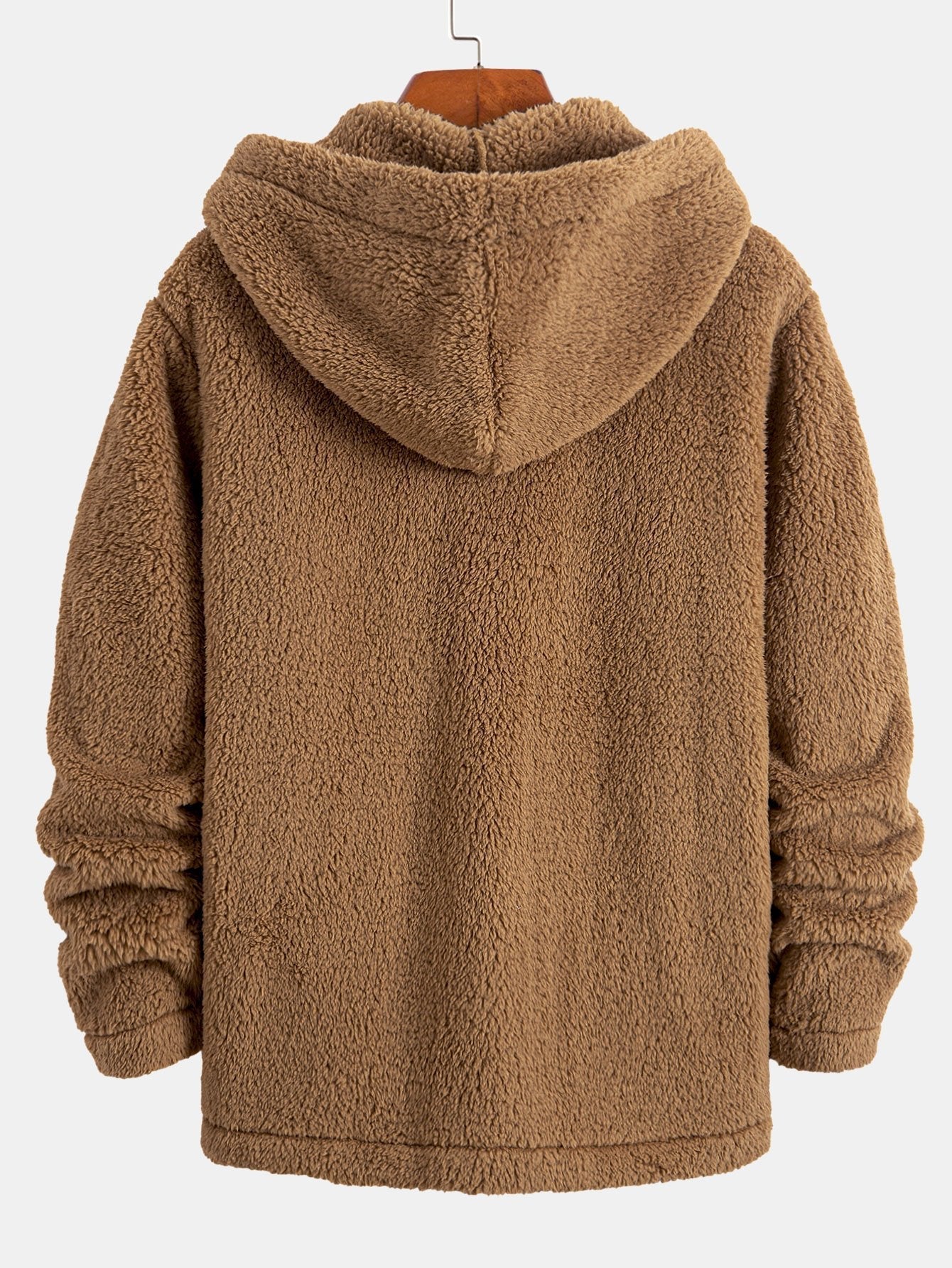 Bruno / Abrigo cómoda de felpa con capucha