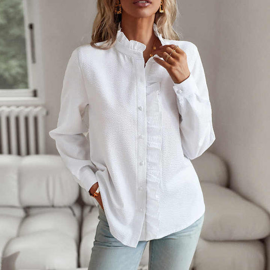Alma / Blusa elegante con detalles románticos