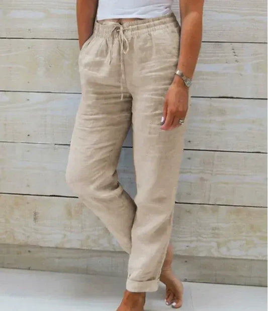 Amara Breeze / Pantalón de Lino y Algodón para Mujer