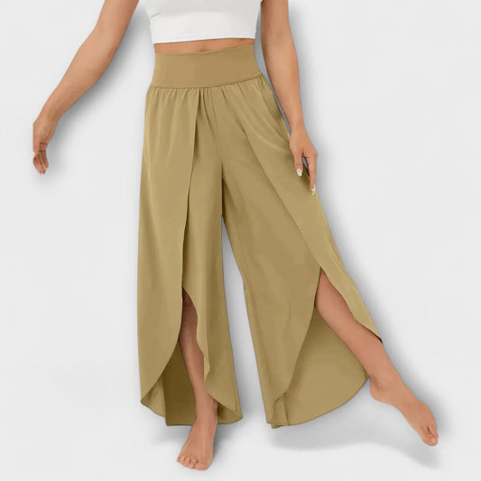 Liora / Pantalones de verano con shorts integrados