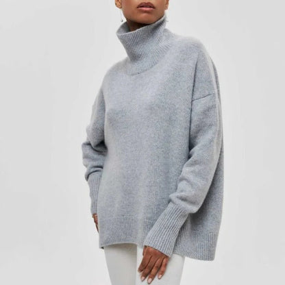 Amalia / Jersey de punto con cuello vuelto