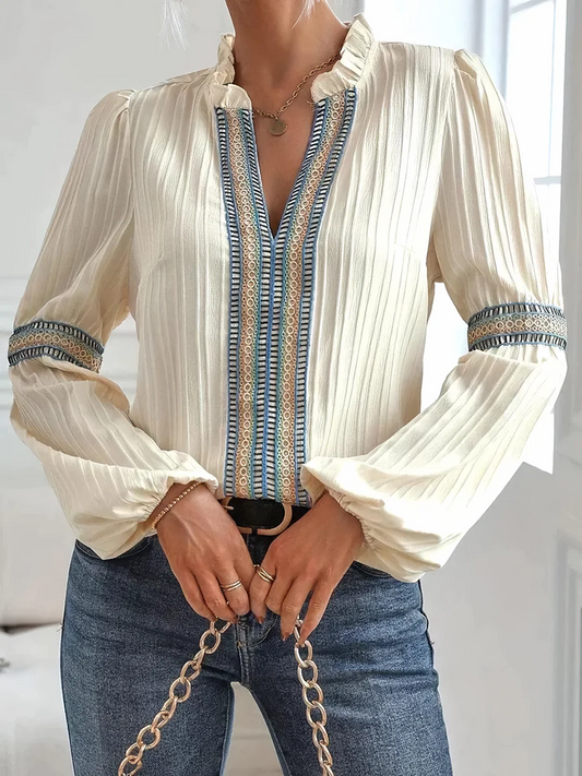 Zafira / Blusa Elegante con Encanto Boho