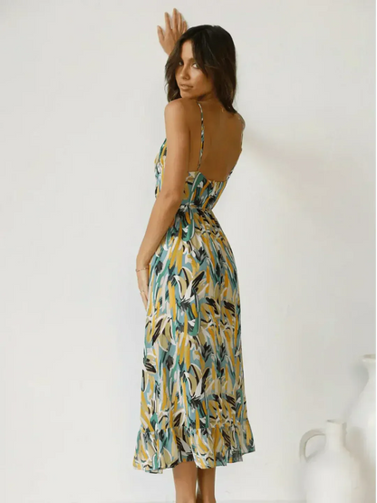 Chiara / Vestido Midi Colorido