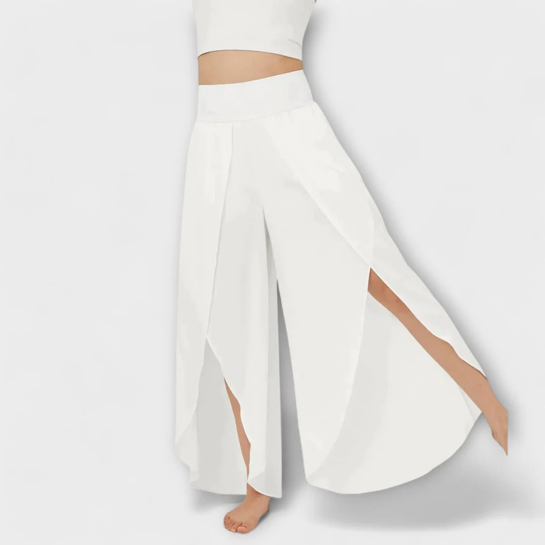 Liora / Pantalones de verano con shorts integrados