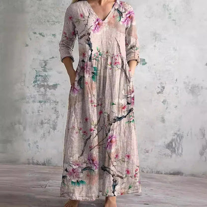 Nora / Vestido floral elegante y ligero