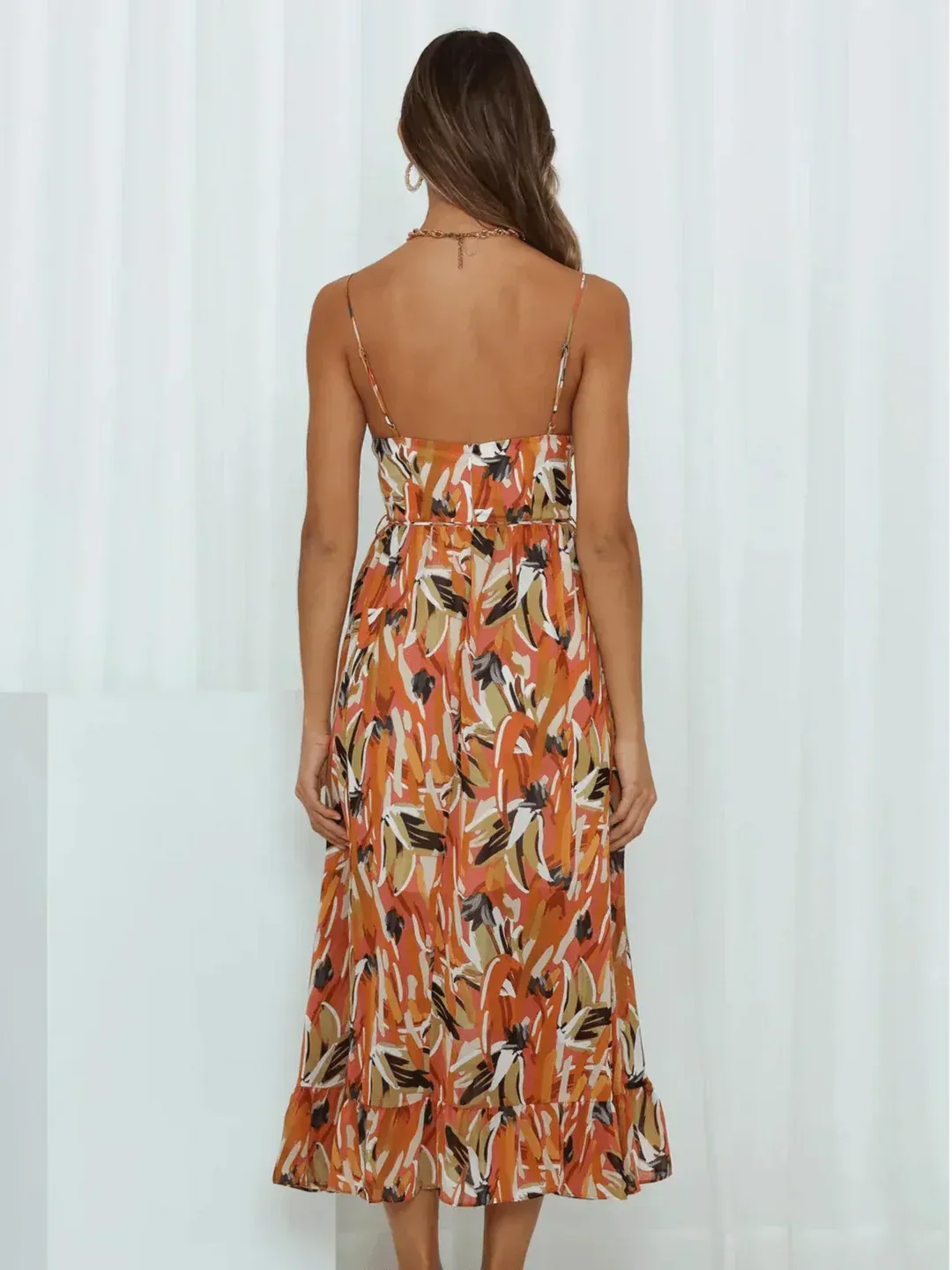 Chiara / Vestido Midi Colorido