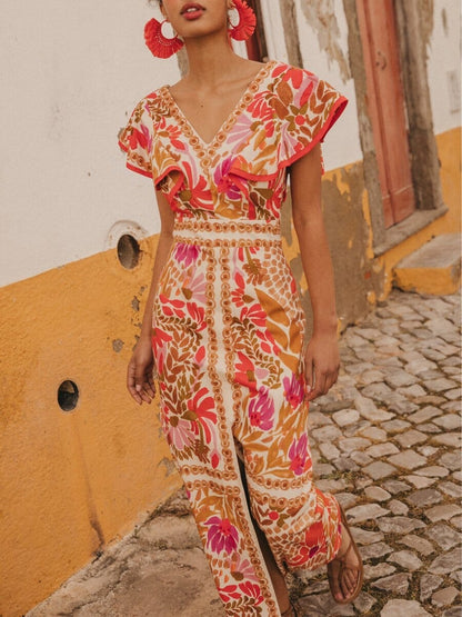 Nayla / Vestido Largo Estampado