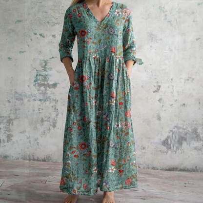 Nora / Vestido floral elegante y ligero