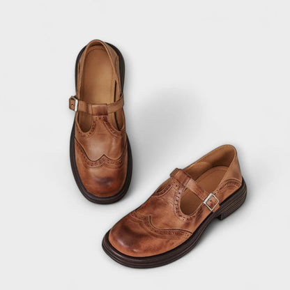 Naima / Mary Janes de cuero elegantes