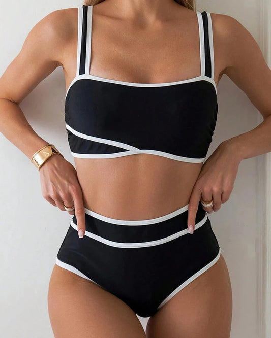 Stripella / Bikini de dos piezas con rayas