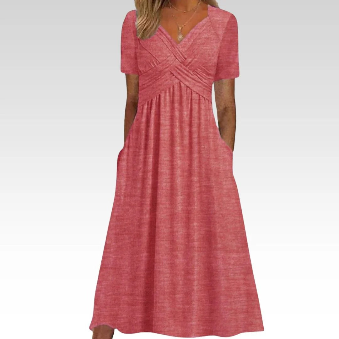 Elara / Vestido Ondeante