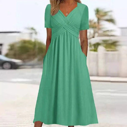 Elara / Vestido Ondeante