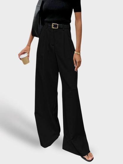 Línea Serena / Pantalón Clásico de Caída Fluida