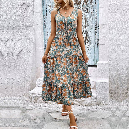 Evelyn / Vestido Floral Elegante de Calidad Premium