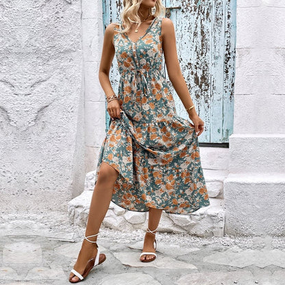 Evelyn / Vestido Floral Elegante de Calidad Premium