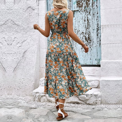Evelyn / Vestido Floral Elegante de Calidad Premium
