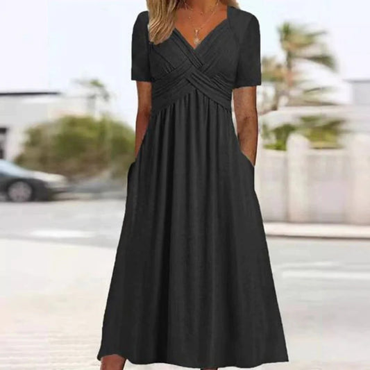 Elara / Vestido Ondeante