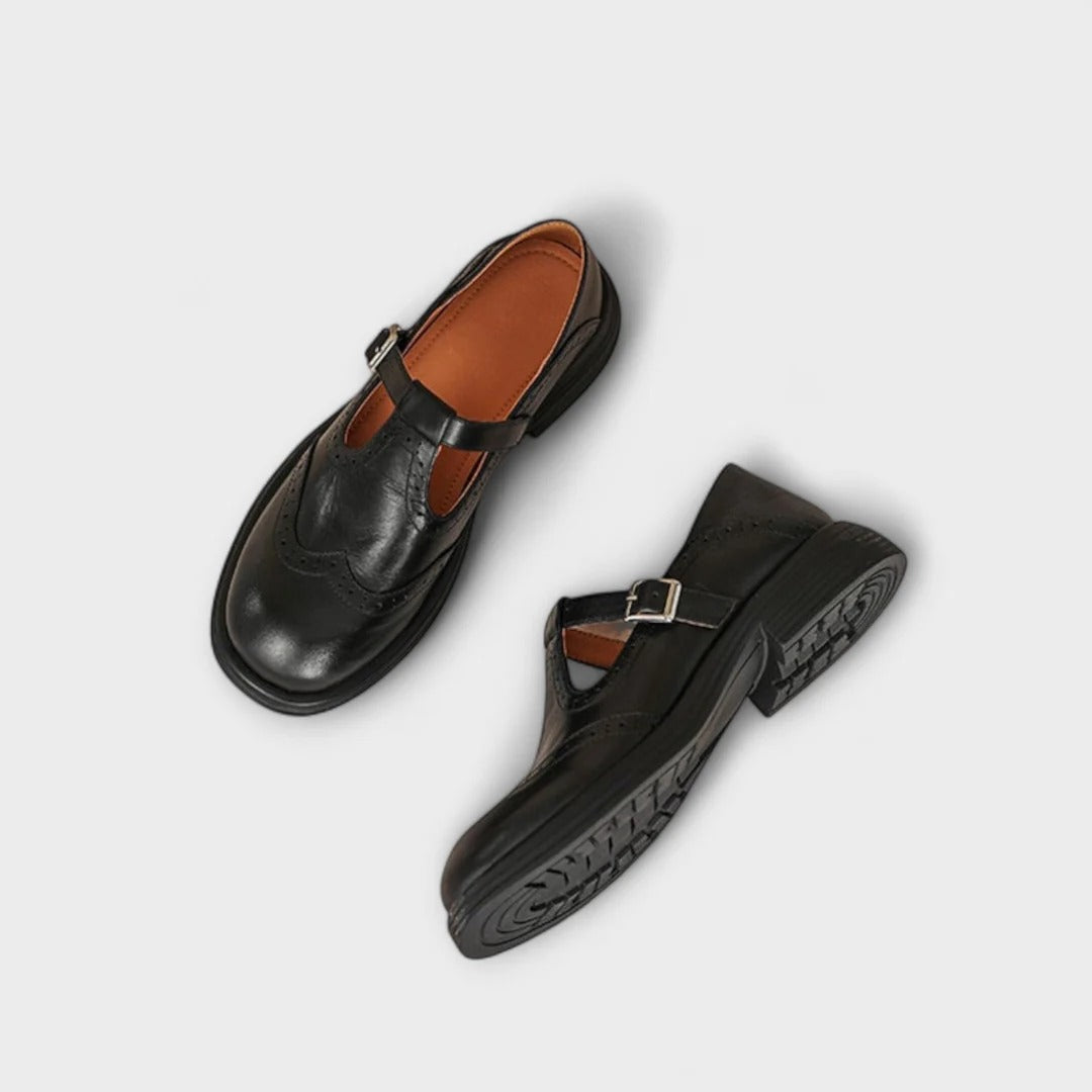 Naima / Mary Janes de cuero elegantes