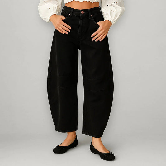 Mariposa / Pantalón Ancho de Estilo Relajado
