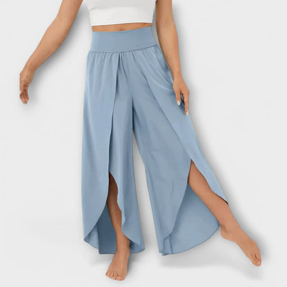 Liora / Pantalones de verano con shorts integrados