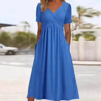 Elara / Vestido Ondeante