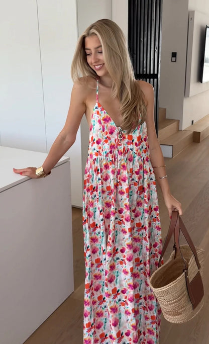 Mei / Vestido maxi floral