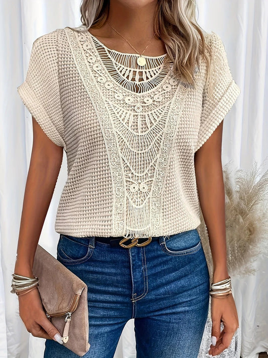 Luar / Blusa Bohemia de Encaje